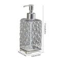 thumbnail image 3 of Wzzjkit Clear Plastic Soap Dispenser, Refillable Liquid Hand Soap Dispenser for Bathroom, Kitchen Soap Dispenser, 3 of 6