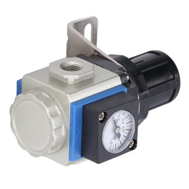 Air Compressors Pressure Regulator, Air Compressors Regulator Valve Pressure Type Self Locking Aluminum Alloy, Industrial Air Cylinder Accessories