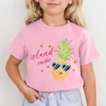thumbnail image 2 of HNMKIU T-Shirt à Manches Courtes Imprimé Mignon pour Filles - Adorable Haut à Col Rond pour Usage Quotidien et Activités, 2 of 4