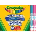 thumbnail image 1 of Crayola Ultra Clean - Broad Line Washable Markers, 1 of 4
