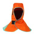 thumbnail image 4 of Almencla Flame Retardant Welding Hood Welding Hat Heat Resistant with Neck Shoulder Drape Orange, 4 of 8