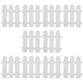 thumbnail image 1 of Shisuyan 10Pcs Fence Solid Plastic Fencing DIY Delicate Garden Courtyard Lawn Guardrail, 1 of 8