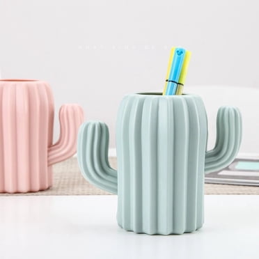RXIRUCGD Organisateurs de Maison et Rangement Boîte en Plastique Créative Porte-Stylo Conteneur de Papeterie de Bureau