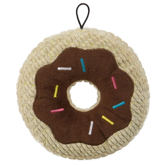TrustyPup Tough N 'Fun Donuts Jouet à mâcher pour chiens en forme de beignet