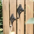 thumbnail image 1 of Fwttom Iron Horse Head Hook Village Style Fence Decoration Practical Hook, 1 of 6