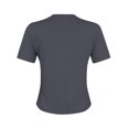 thumbnail image 4 of BVOFAR Hauts Côtelés d'Été pour Femmes 2025 Col Rond Manches Courtes T-Shirts Décontractés Confortables Coupe Ajustée, 4 of 5