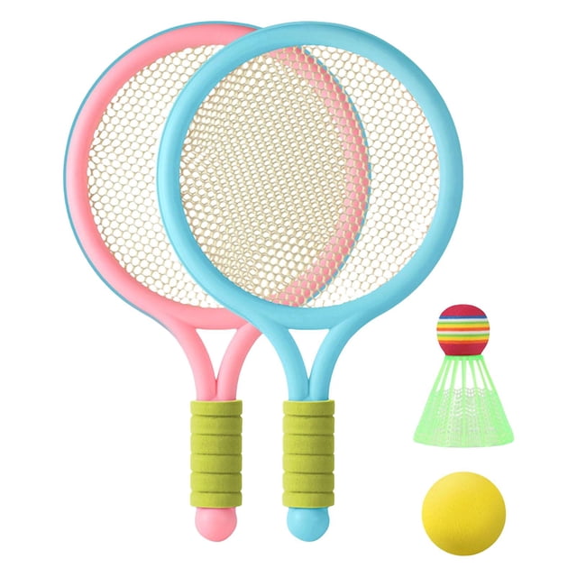 Durable Children's Badminton Tennis Racket Parent Child Interactive Backyard Beginner Players Kindergarten Baby Sporting