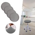 thumbnail image 4 of GROWTH TANK Housses de Tabouret Rondes Lavables Protecteur pour Tabouret 12- Chaise Gris, 4 of 9