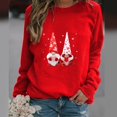 thumbnail image 1 of Meichang T-Shirts de la Saint-Valentin pour Femmes Imprimé Cœur Tee Tops Manches Longues Col Rond Pull de Vacances en Solde Cadeaux de la Saint-Valentin, 1 of 3