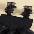 thumbnail image 4 of Robe de Fête pour Tout-Petite Fille, Enfants, Sans Manches, Nœud, Tulle, Ligne A, Robes de Princesse, 4 of 8