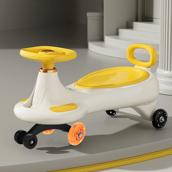 ELAYARD Precision Crafted Orange Universal Front Swing Wheels for Wiggle Car Upgrades