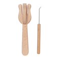 thumbnail image 2 of GUOOL Knitting Fork Braiding Tool Lightweight Three dimensional Knitting Fork Set for, 2 of 3