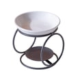 thumbnail image 1 of simhoa Ceramic Oil Burner Oil Warmer Censer European Tealight Candle Holder Scented Wax Black, 1 of 8