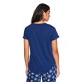 thumbnail image 3 of T-shirt de nuit à encolure dégagée George pour femmes, 3 of 6