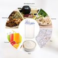 thumbnail image 4 of YOPTOP Conteneur de Stockage de Riz Distributeur de Céréales en Plastique Hermétique avec Bec Verseur Transparent, 4 of 9