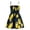 Yellow, variant on dmqupv Flower Girl Dress Short Toddler Baby Kids Girls Sleeveless Summer Print Dresses Casual Clothes Red,Size for 3-4 Years