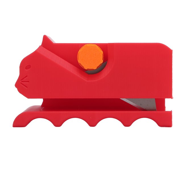 Cat Scratching Cardboard Cutter, Ergonomic 3D Printed Card Board Cutter, Adjustable Cutting Settings, DIY Cat Scratchers Cardboard Strip Tool for Crafting Enthusiasts