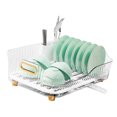 thumbnail image 2 of Large Dish Racks for Kitchen Counter,Dish Drying Rack for Vegetables and Fruits Detachable Dish Drainer Organizer Shelf with Utensil Holder Set, 2 of 8