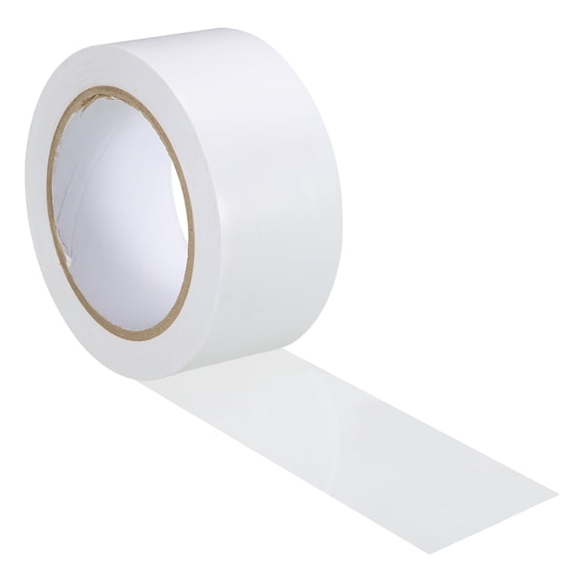 Unique Bargains Corrosion Protection Pipe Tape, 108 Ft x 2 Inch PVC Insulation Wrap Duct Tape Self Adhesive, White