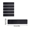 thumbnail image 3 of Yeciiwht 5pc Stair Treads PVC Frosted Waterproof Stair Treads Non-Slip Wear Counteractive Step Floor Stair Runner Stair Treads for Wooden Steps 24x4 Inches, 3 of 7