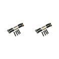 thumbnail image 1 of Smilepp Aluminum Alloy Front Rear Servo Link For 1/18 Hobbico Dromida RC Car S Performance With Premium Aluminum Alloy Front black 2Set, 1 of 6