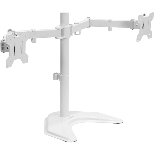 Support de Bureau Debout à Double Écran LED LCD pour Écrans jusqu'à Haute Résistance, Bras Entièrement Réglables avec VESA Max xmm