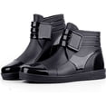 thumbnail image 1 of LSLJS Bottes Cheville pour Hommes, Bottes de Pluie Basses Mode pour Hommes Antidérapantes Couleur Unie, 1 of 4