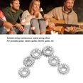 thumbnail image 3 of Guitar Tuner Gear, 6PCS Metal Hex Hole Gear String Button Gear Knobs Tuning Keys for Folk Classic Electric Guitars, 3 of 7