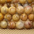 thumbnail image 4 of Bracelet Extensible Unisexe en Perles Rondes 8 mm en Dentelle Folle Naturelle en Agate Gemstone 7 Pouces, 4 of 5