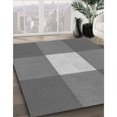 thumbnail image 3 of Ahgly Company Tapis d'Intérieur Lavable à la Machine, Carré, Transitionnel, Gris Gray, Tapis de Zone, 3 Pieds Carré, 3 of 7