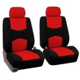 thumbnail image 3 of FH Group Car Seat Covers Full Set Cloth - Universal Fit, Automotive Seat Covers, Airbag Compatible, Solid Bench Rear Seat, Washable Car Seat Cover for SUV, Sedan, Van, 3 of 9