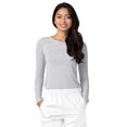 thumbnail image 4 of Adar Underscrubs for Women Multi Color 2 Pack - Long Sleeve Underscrub Comfort Tee, 4 of 7