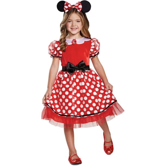 Minnie Mouse Girl's Classic Costume