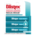 thumbnail image 1 of Blistex Regular Lip Balm Value Pack Sunscreen / Lip Protectant 3 pack, 1 of 4