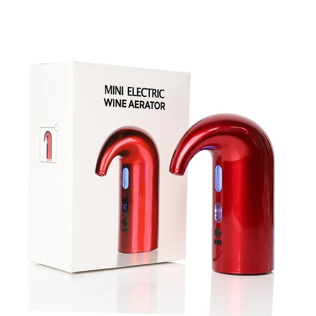 Distributeur de Vin Électrique Pompe Professionnelle USB Rechargeable Automatique Carafe à Vin