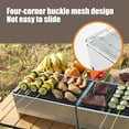 thumbnail image 4 of Portable Charcoal Grill,Bbq Grill Charcoal Charcoal Grill Portable Barbecue Grill Folding Bbq Grill Small Barbecue Grill Outdoor Grill Tools for Camping Hiking Picnics Traveling, 4 of 6