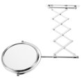 thumbnail image 3 of Miangastore 6 Inch 3X Magnifying Round Wall Mirror Two-Sided Retractable Bathroom Mirror 360 Degree Swivel Makeup Mirror, 3 of 8