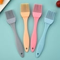 thumbnail image 1 of Uscallm 4Pcs Silicone Pastry Brush High Temperature Basting Brush for Baking Grilling Barbecue Kitchen Cooking Tools Food Grade Heat Resistant Pastry Brush, 1 of 9
