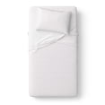 thumbnail image 4 of Mainstays Kids Ensemble de draps en microfibre , format simple, grille grise, 3 pièces, 4 of 8