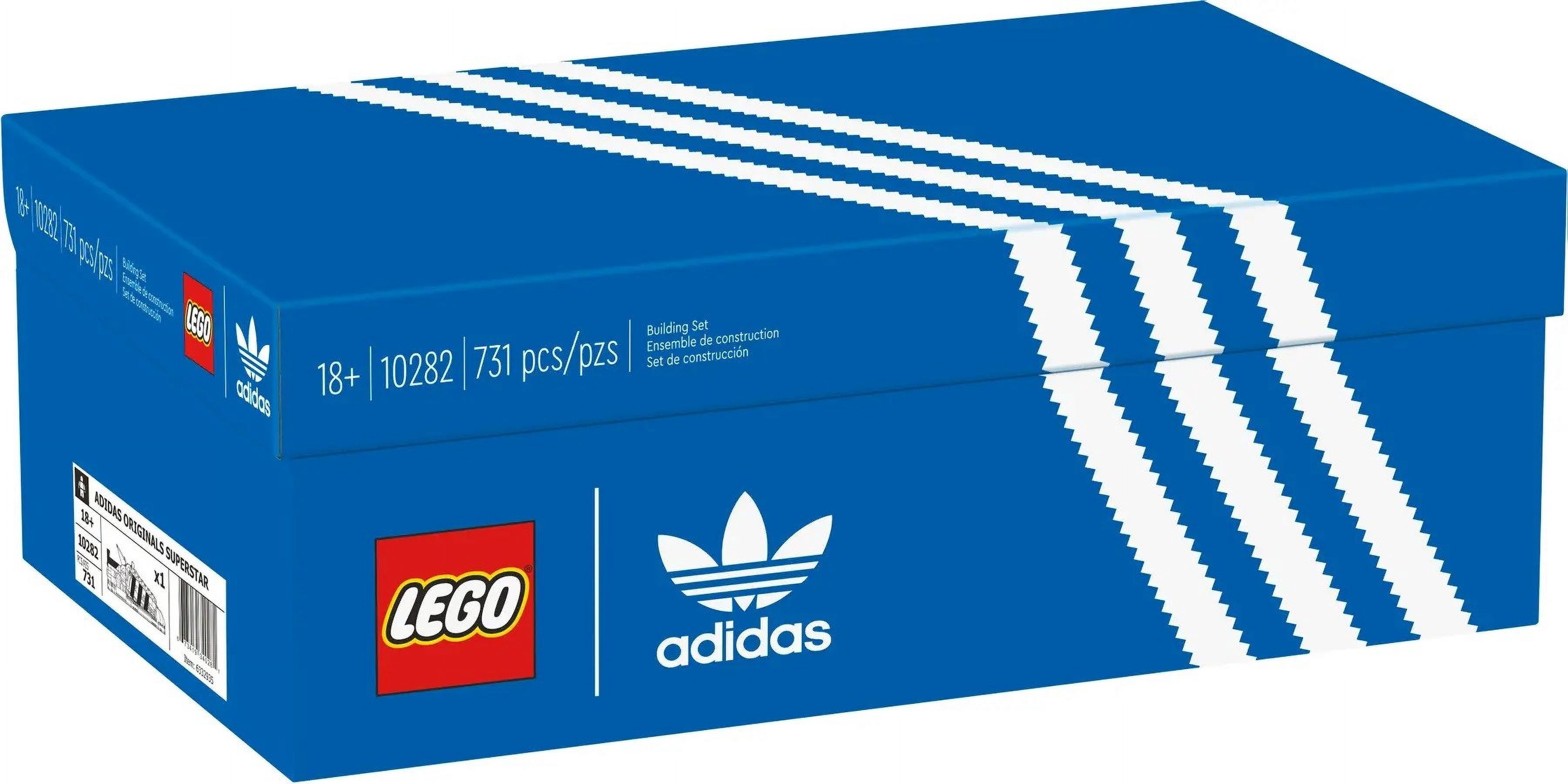 ペガサス 40,42,63,65,81,91,98,102,105,111 Lego - LEGO ICONS 10282 ADIDAS ORIGINALS SUPERSTAR SHOE - Walmart.ca