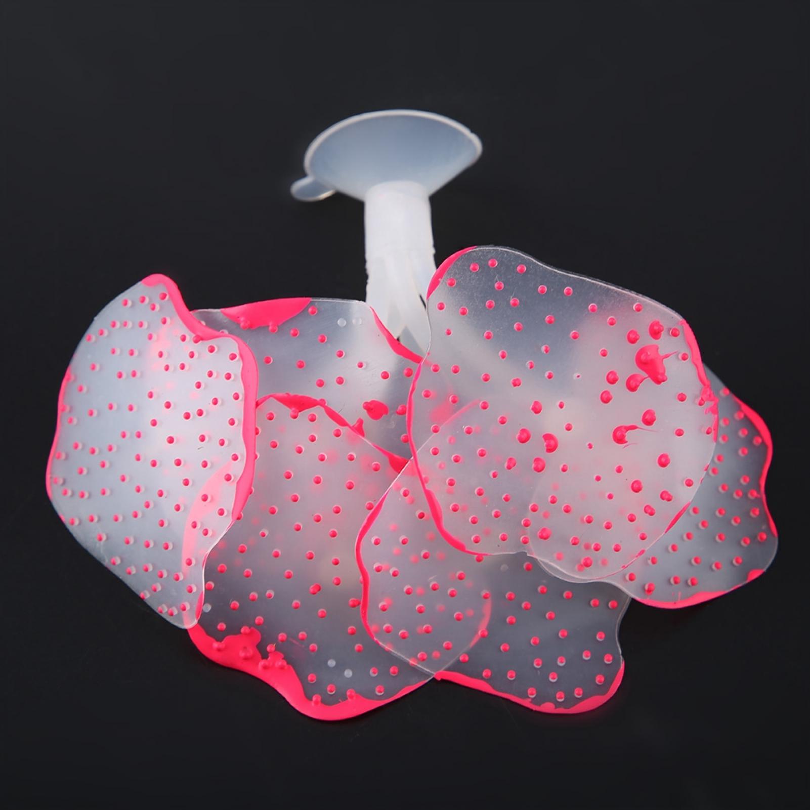 Silicone Fish Tank Ornament Fish Tank Decoration, 3.1inch Height Simulation Coral, for Fish tank aquarium