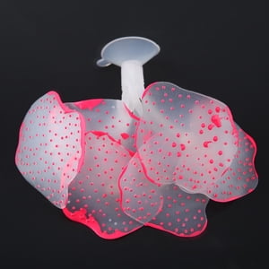 Décoration de réservoir de poisson en silicone ornement, 3.1inch Coral de simulation de hauteur, pour aquarium de réservoir de poisson