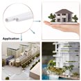 thumbnail image 5 of Unique Bargains 5mm ID 7mm OD 500mm White PVC Pipe Round Rigid Plastic Tube for Water Pipe 2 Pack, 5 of 5