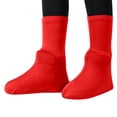 thumbnail image 1 of Wzzjkit Couvre-Chaussures Réutilisables Imperméables pour Adultes - Bottes de Neige Hautes Anti-Friction Surchaussures pour Hommes Femmes Cyclisme Extérieur Camping Pêche, 1 of 6