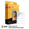 thumbnail image 2 of Kodak Zink Photo Paper 2x3 Inches (100 Sheets) Compatible with Kodak Step, Step Slim, Printomatic, Printomatic+, Smile+, Step Touch, 2 of 6