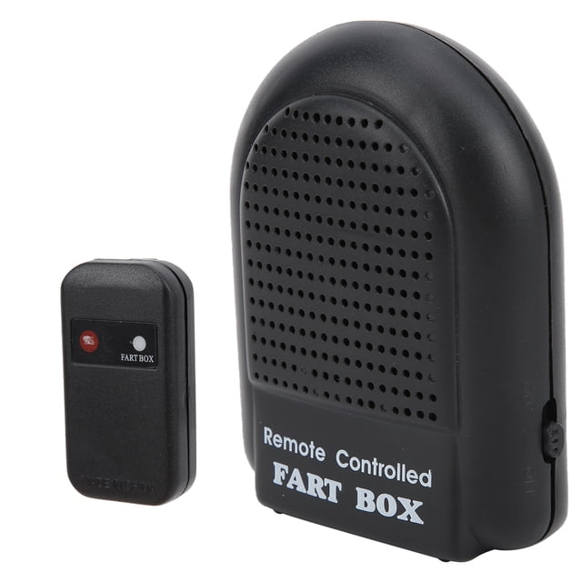 Hilitand Remote Control Fart Box, Fart Box Toy Gift Simulate Fart Sound For Party Prank Toy For 9‑15 Years Old To Play