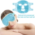 thumbnail image 3 of FcBaudy Bloc Réfrigérant Visage Froid Yeux et Masques Réduire Houppette Cernes Réutilisables Gel Froid Chaud Masque Visage Yeux Convient aux Femmes SPA Facial Masque Visage Glacé pour Dormir60ml Masques et patch pour les Yeux, 3 of 9