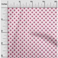 thumbnail image 1 of oneOone Georgette Viscose Fabric Polka Dots Decor Fabric Printed BTY 42 Inch Wide, 1 of 4
