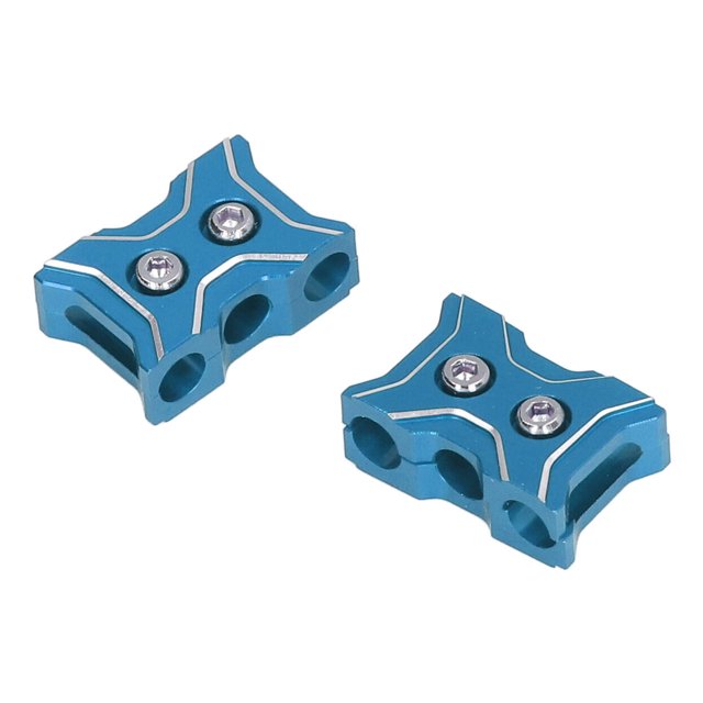 RC Car Cable Manager, RC Car Cable Clip 2Pcs Largement Utilisé pour les Lignes d'Huile Noir, Rouge, Bleu, Rose