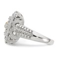 thumbnail image 3 of Sterling Silver w/14k Diamond Ring Size 8, 3 of 3